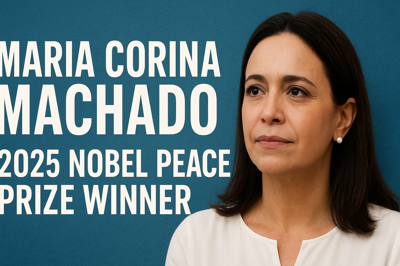 मारिया कोरीना माचाडो
2025 novel prize winner